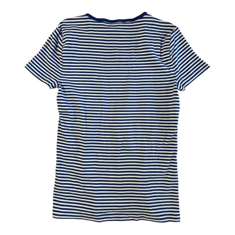 Lauren Ralph Lauren Nautical Stripe Cotton Tee Shirt XL - Picture 6 of 7